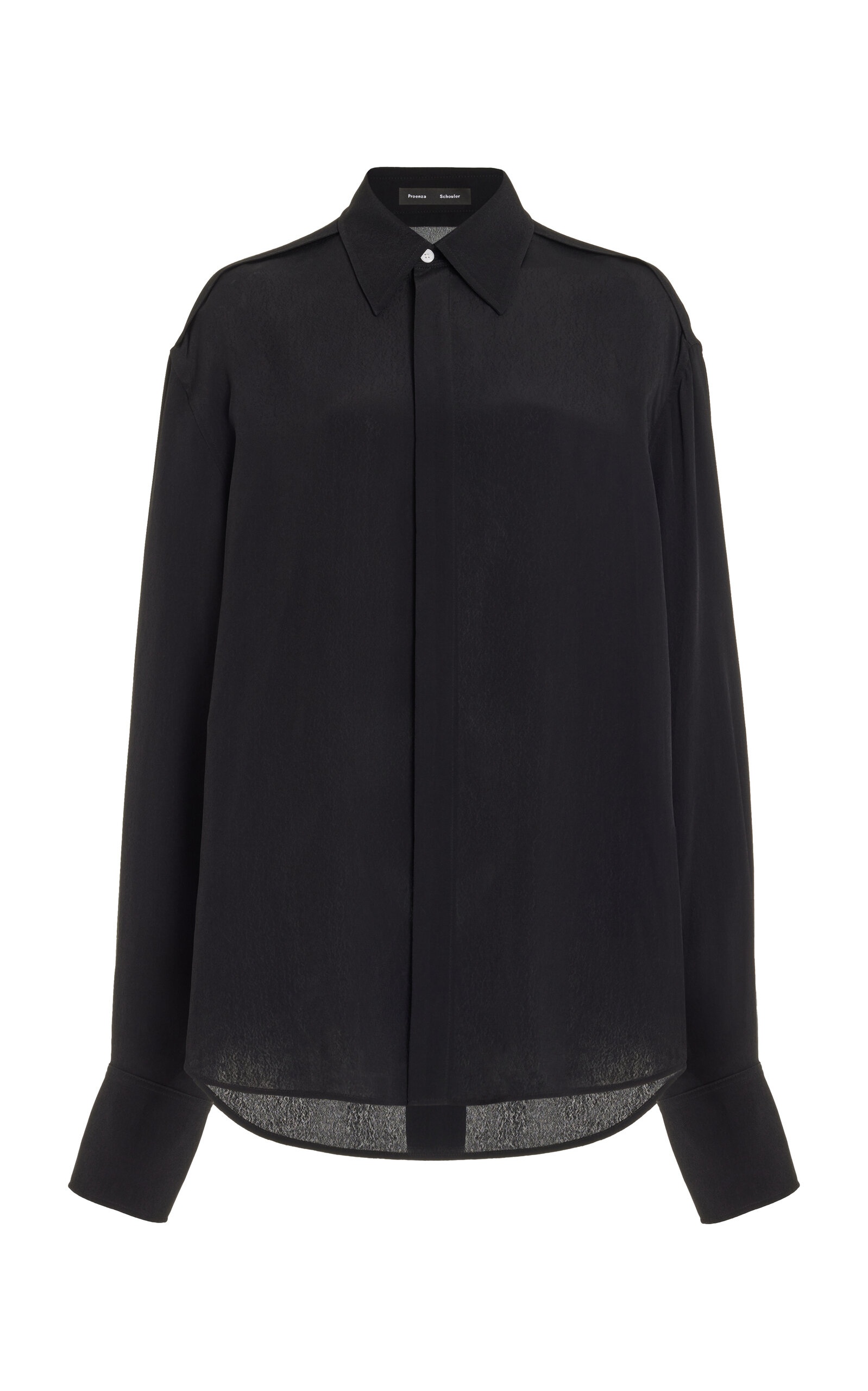 Textured Marocaine Shirt black - 1