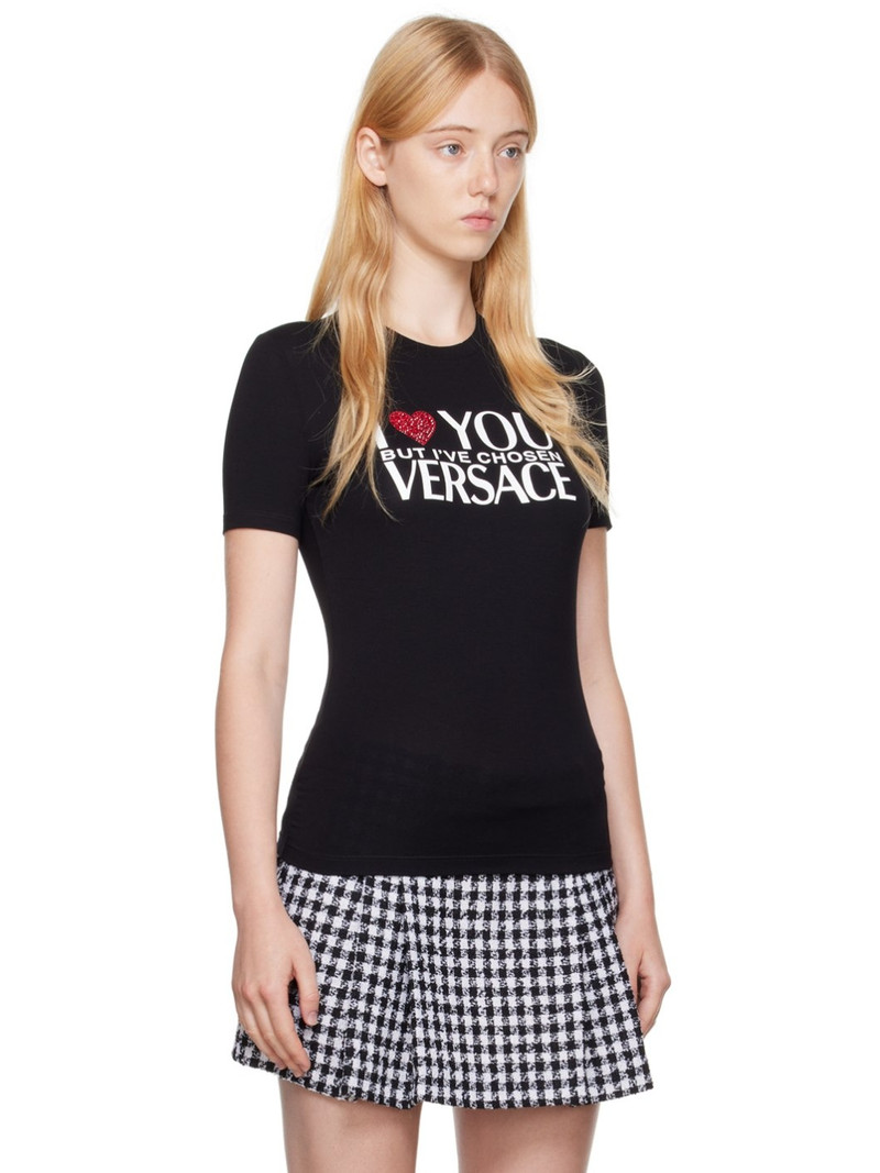 Black 'I Love You But' T-Shirt 2