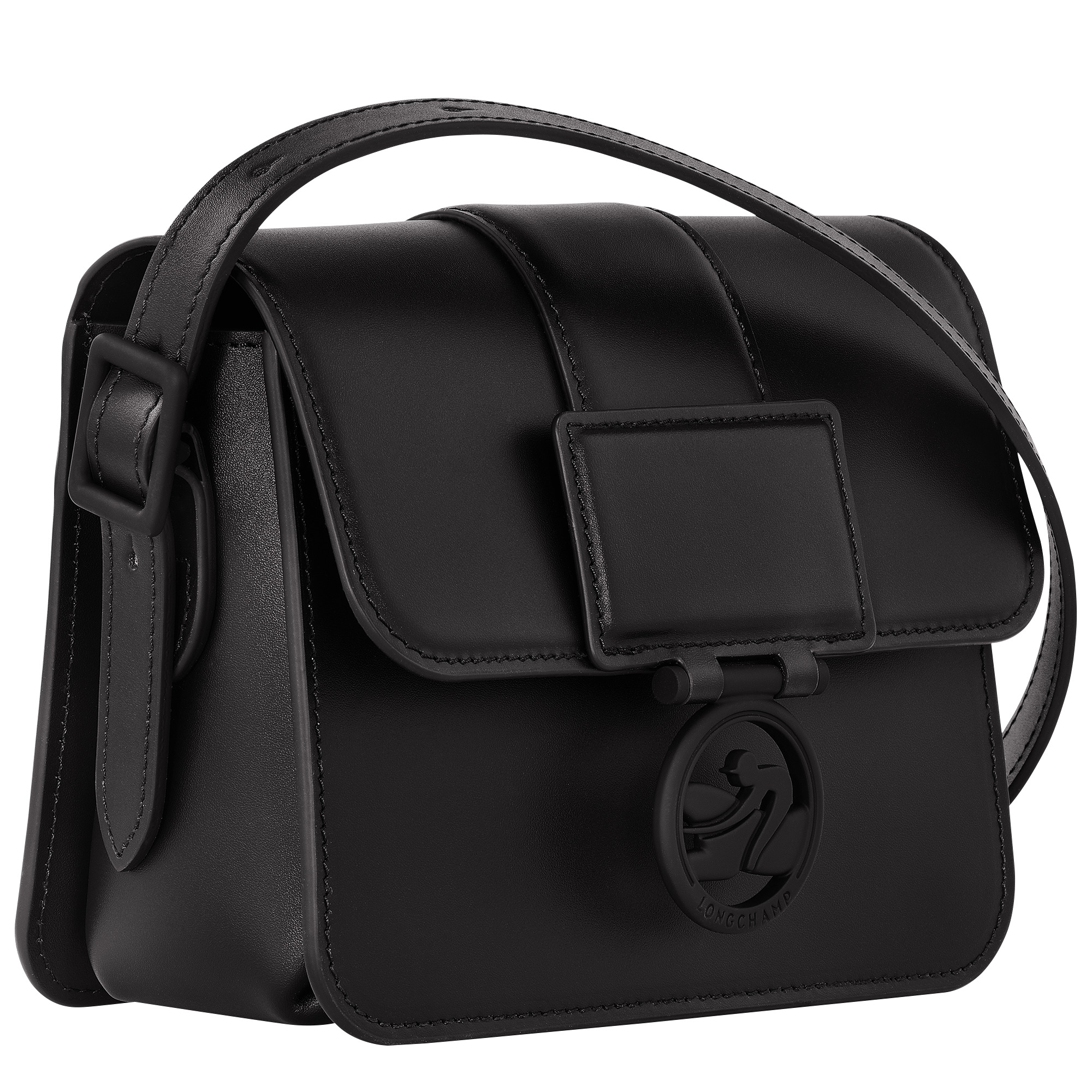 Box-Trot S Crossbody bag Black - Leather - 3