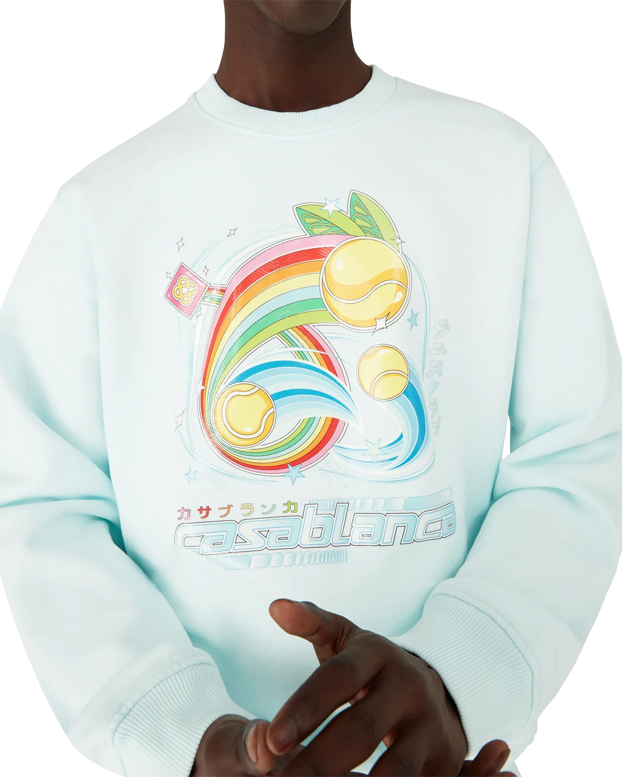 Manga Tennis Ball Sweatshirt | Casablanca Paris - 4