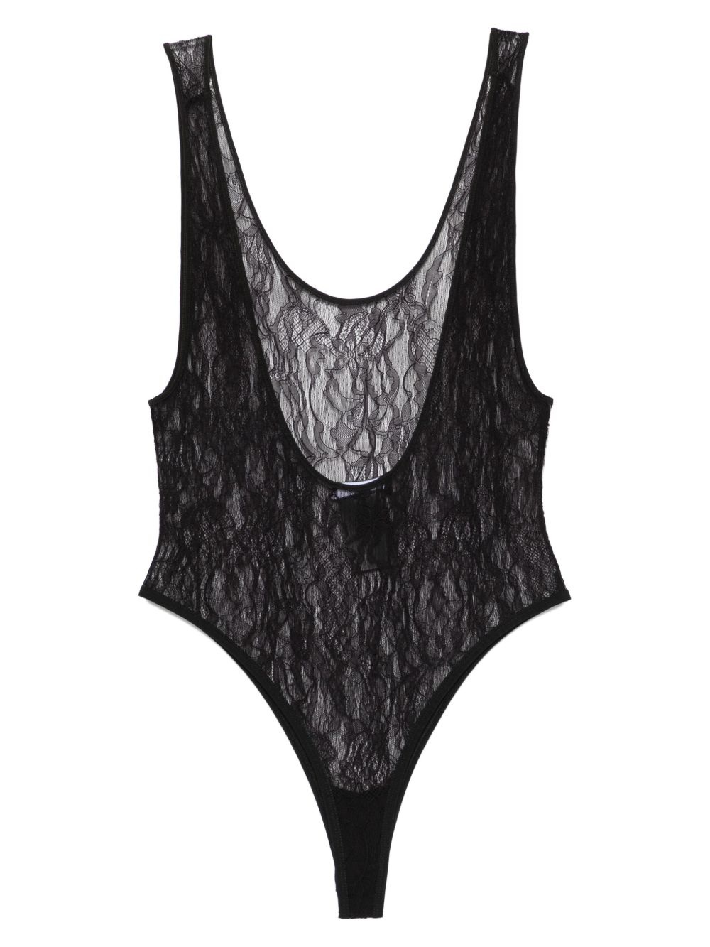lace tank bodysuit - 2