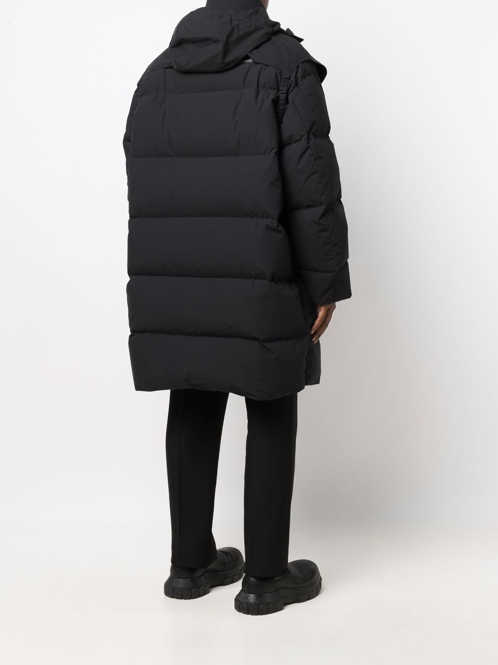 hooded padded coat - 4