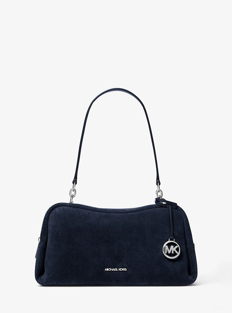 Cecily Medium Suede Shoulder Bag 1
