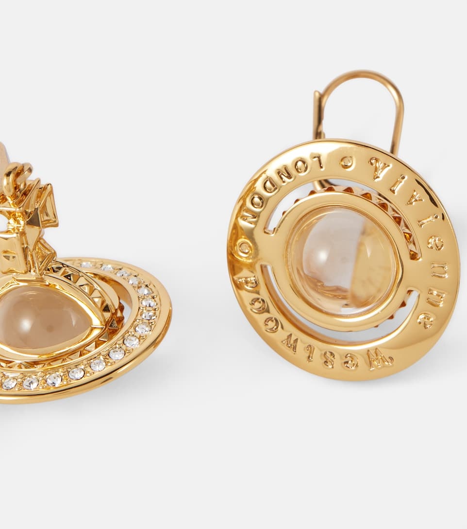 Pina crystal-embellished earrings - 4
