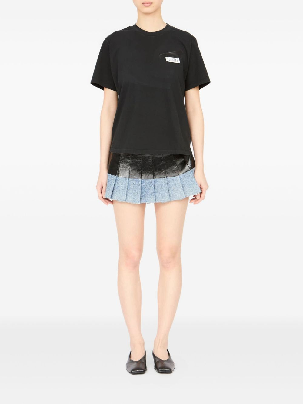 logo cotton T-shirt - 2