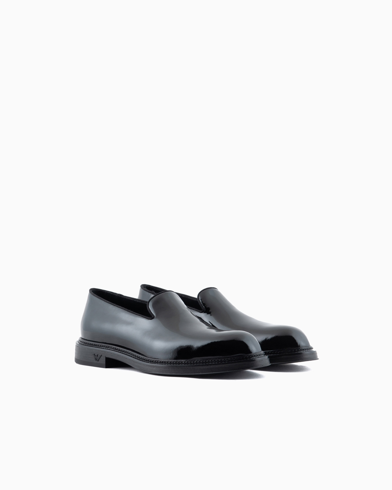 Patent-leather slipper loafers - 2