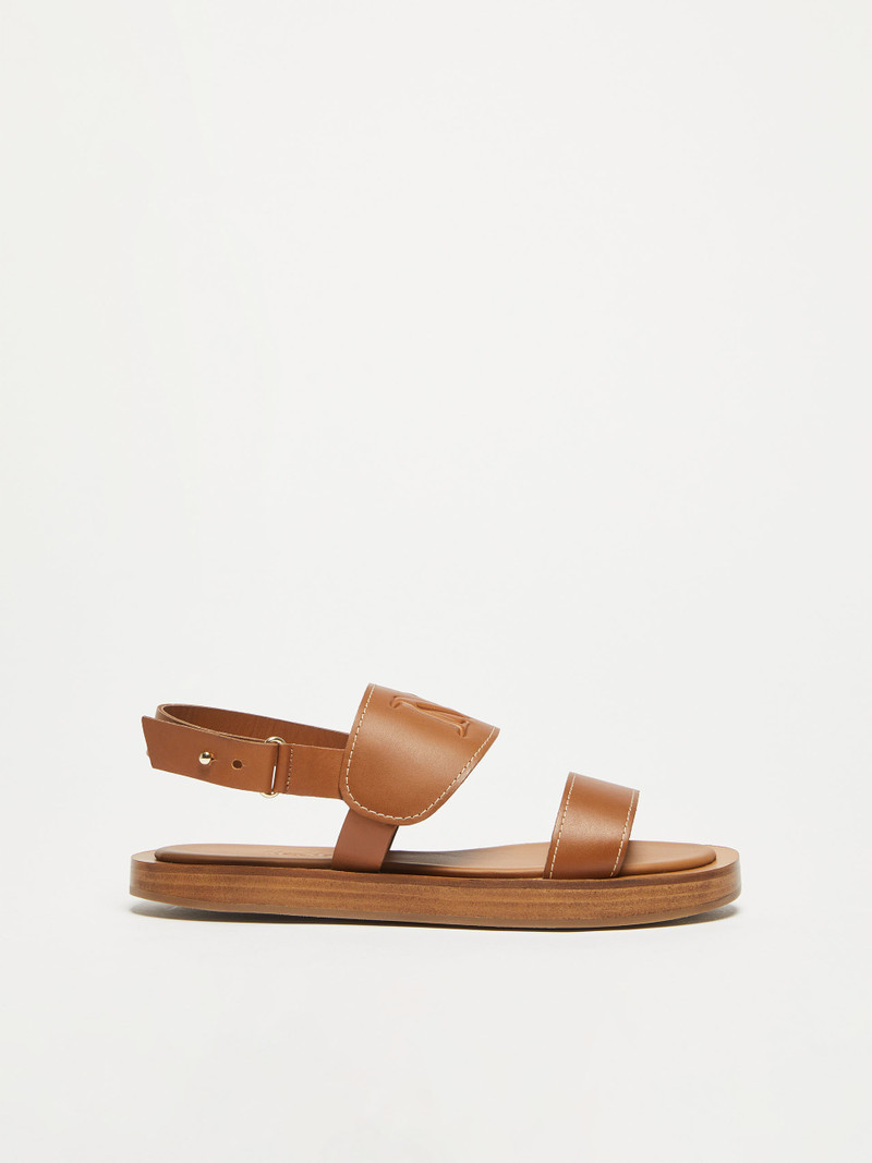 DIANA Leather sandals - 1