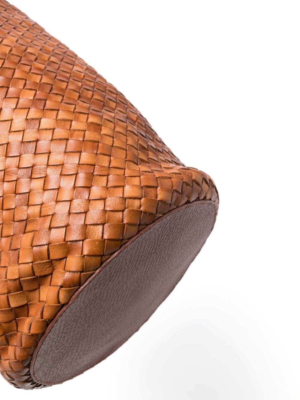 Jacky Bucket woven leather bag - 4