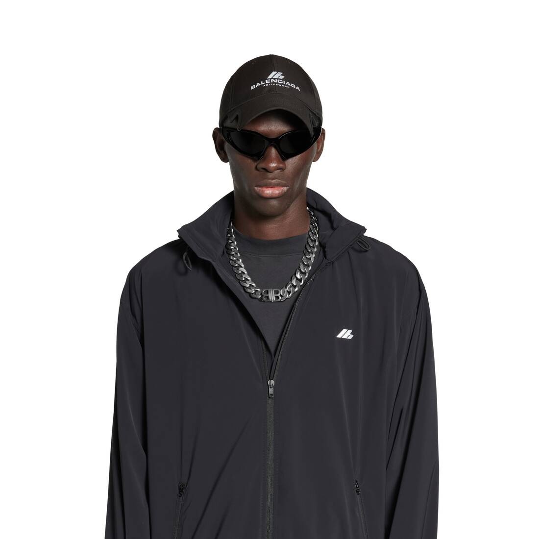 Activewear Windbreaker in Black - 5