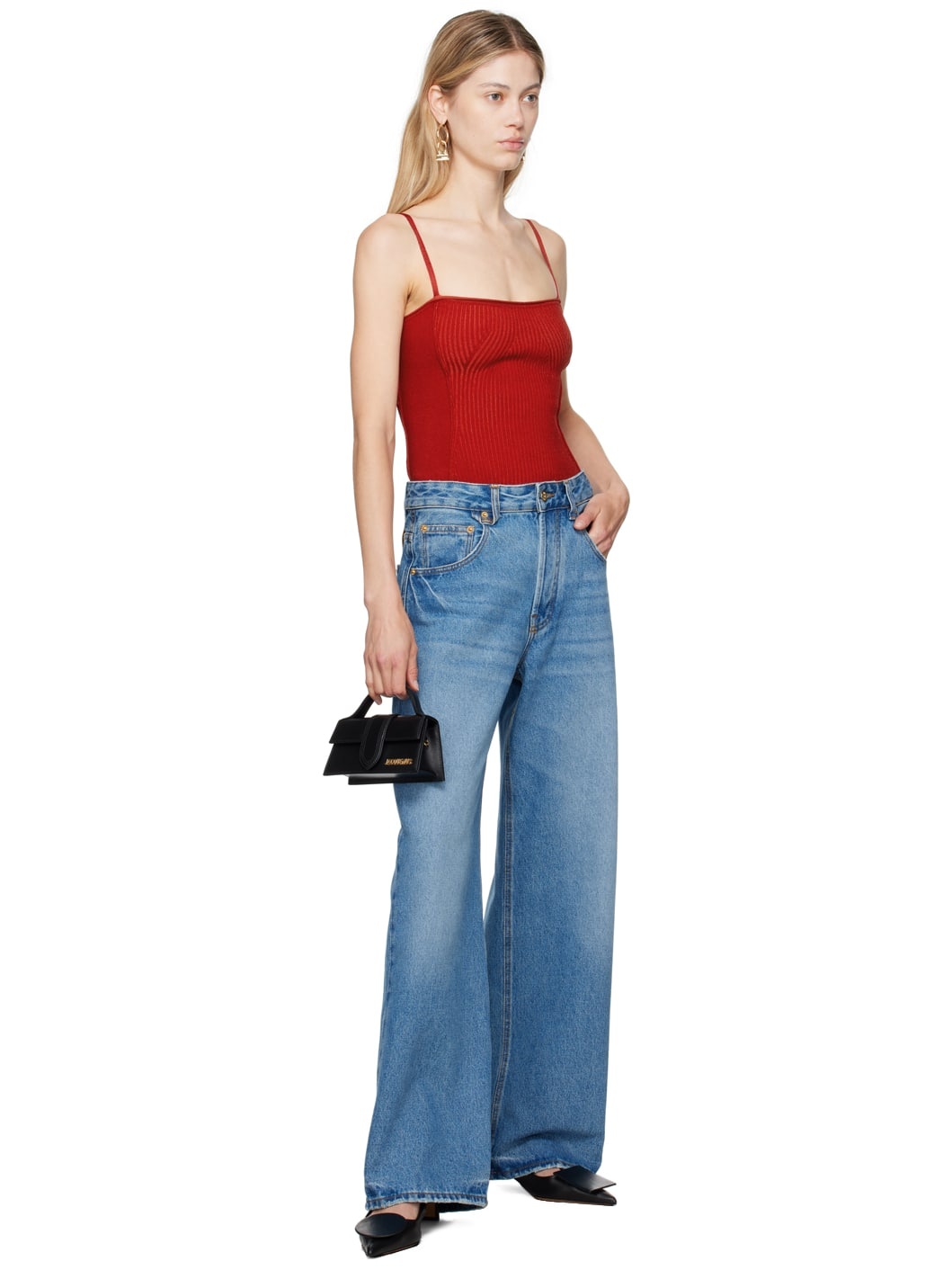 Red La Casa 'Le haut Sierra' Camisole - 5