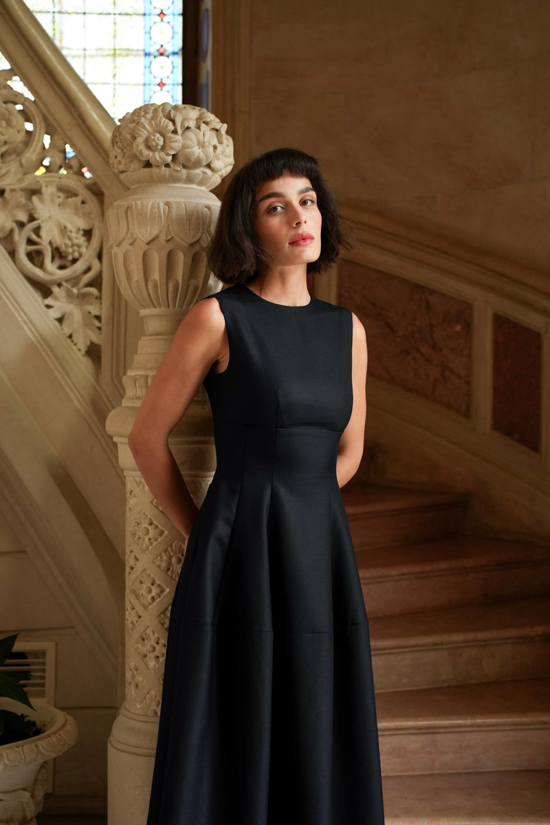 Mirienne Acetate Wool Dress 10
