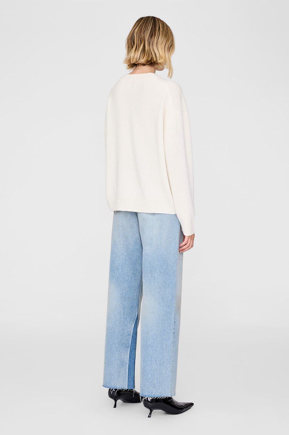 Lee Crew Sweater - Cream - 3