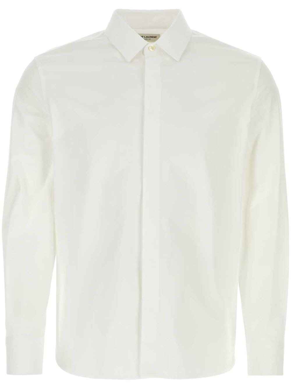 long-sleeve cotton shirt - 1