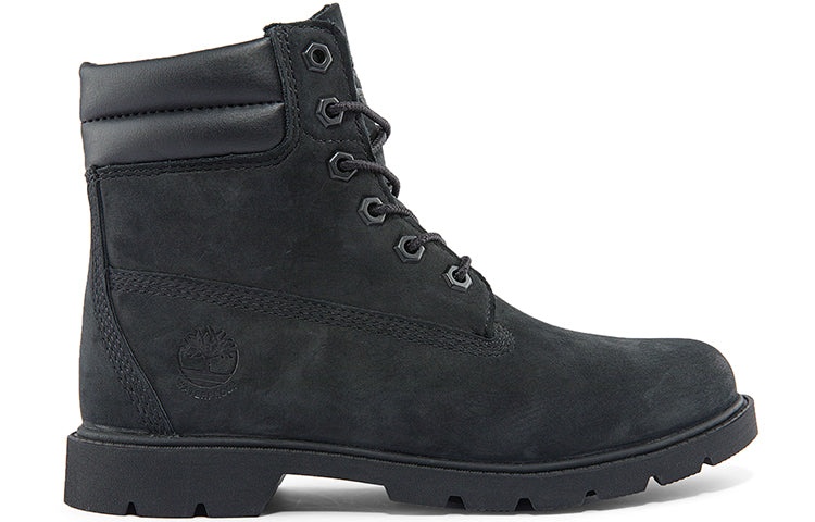 (WMNS) Timberland Linden Woods 6-Inch Double Collar Boots 'Black' A156S001 - 2