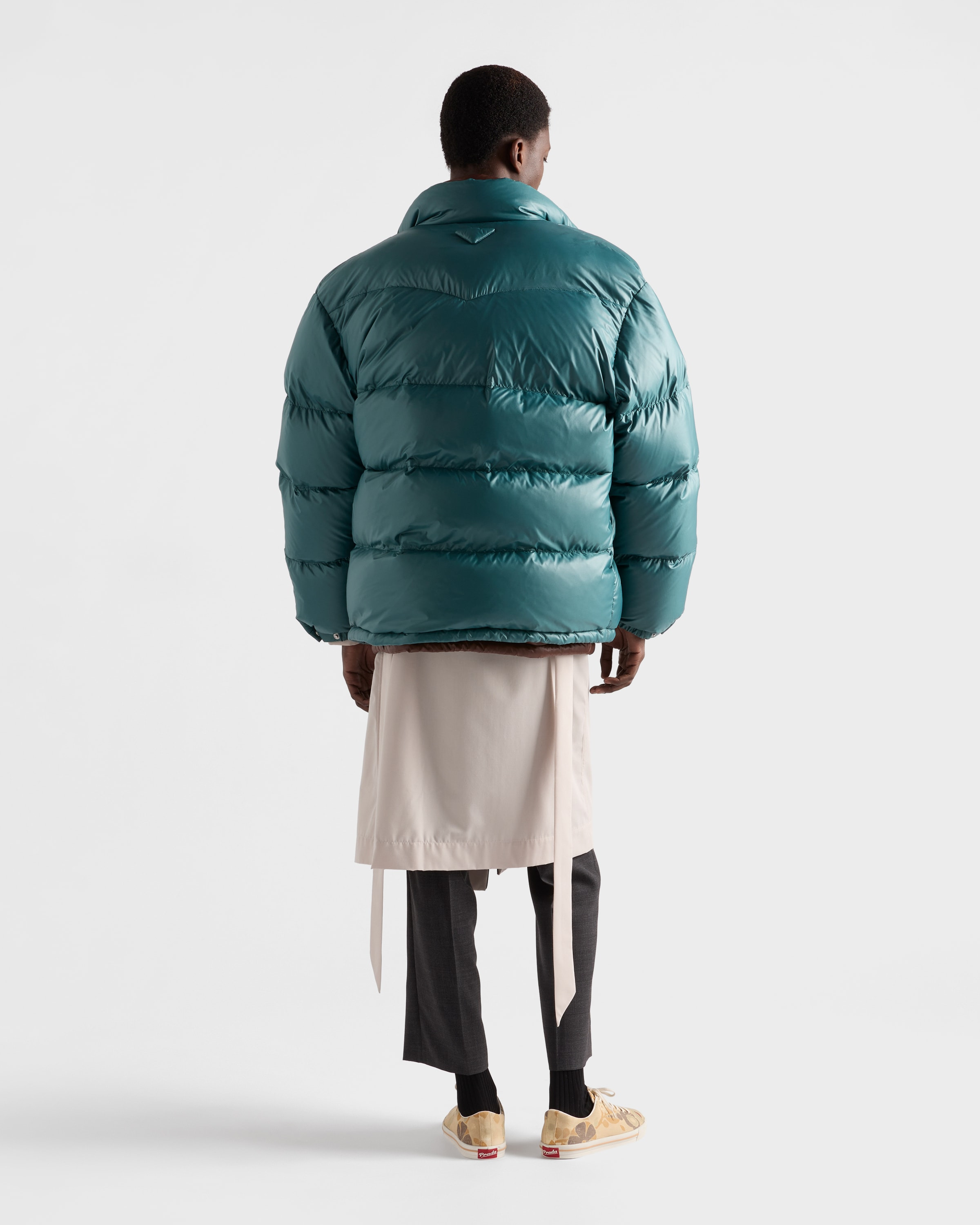 Medium-weight Re-Nylon down jacket - 5
