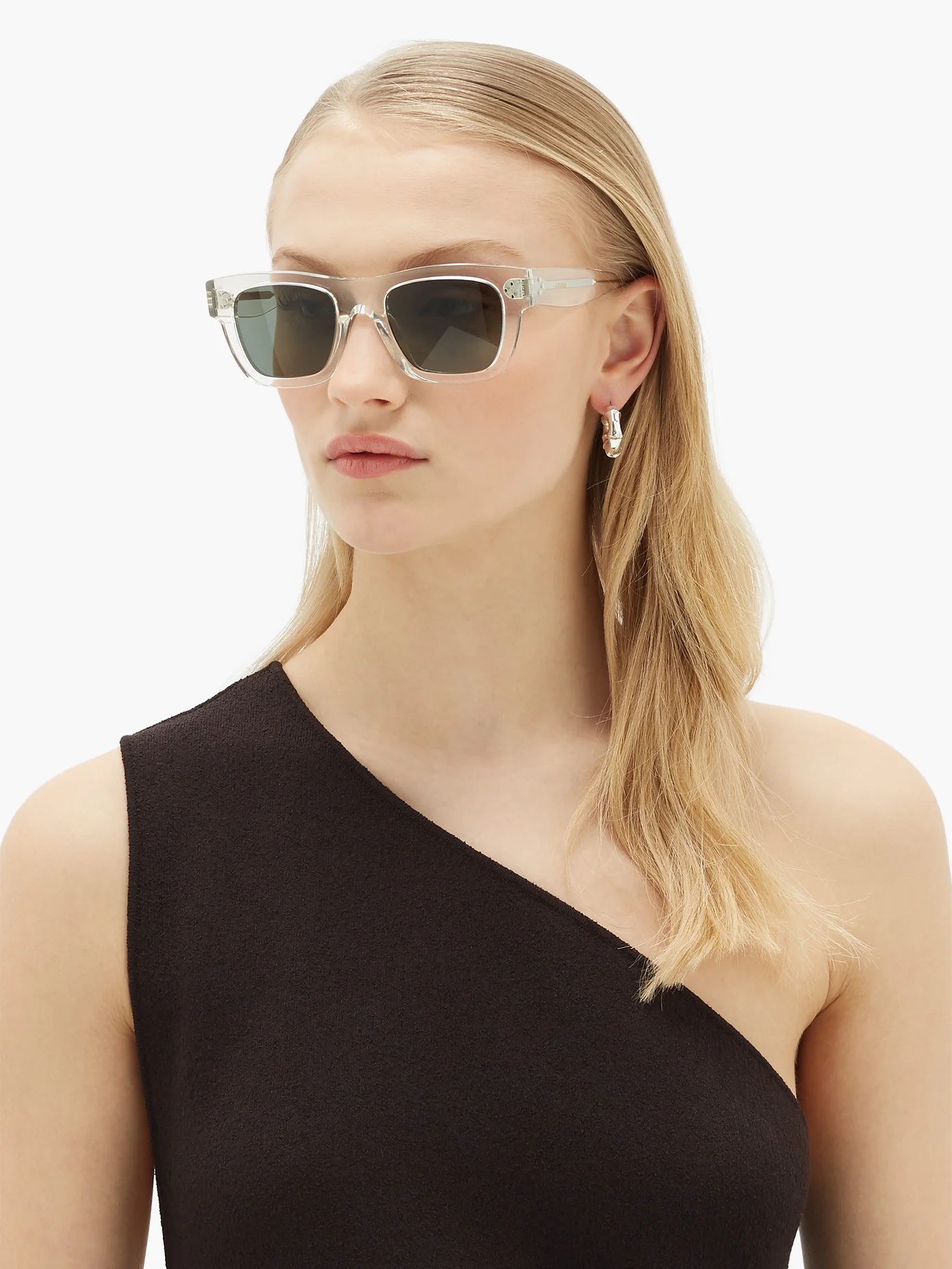 Square acetate sunglasses - 2