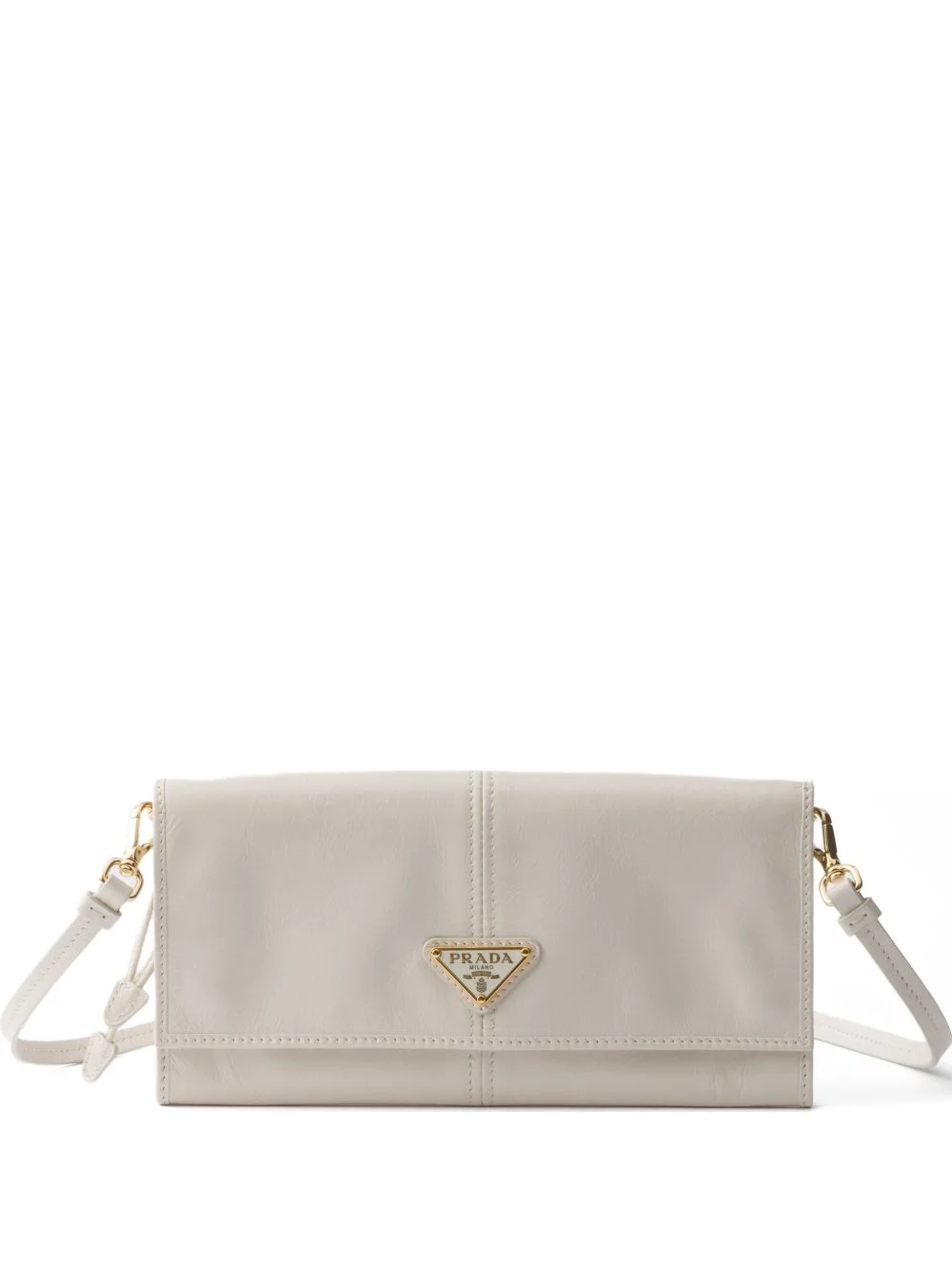 leather wallet with shoulder strap - 1