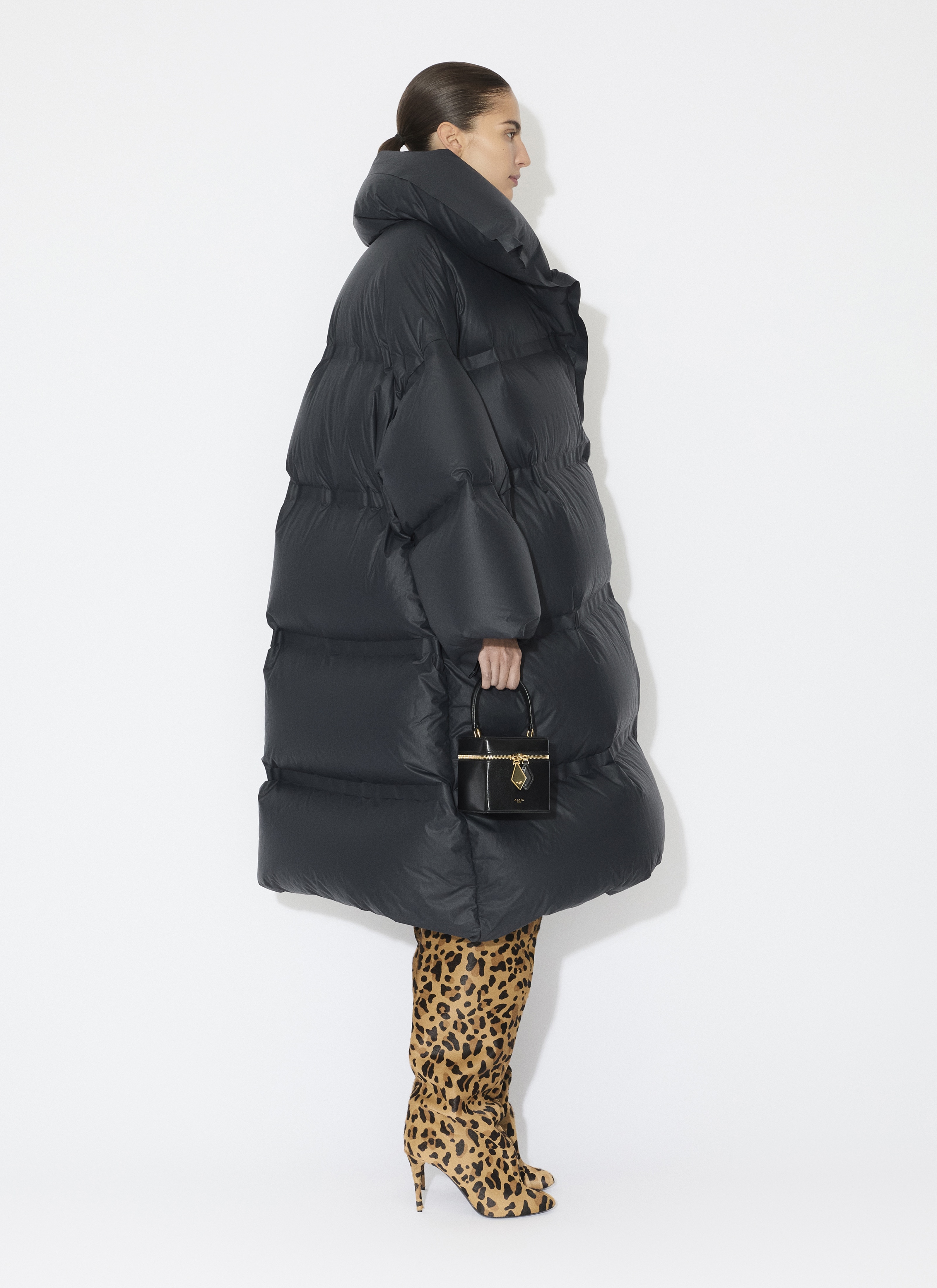 TECHNICAL TAFFETA PUFFER JACKET - 4