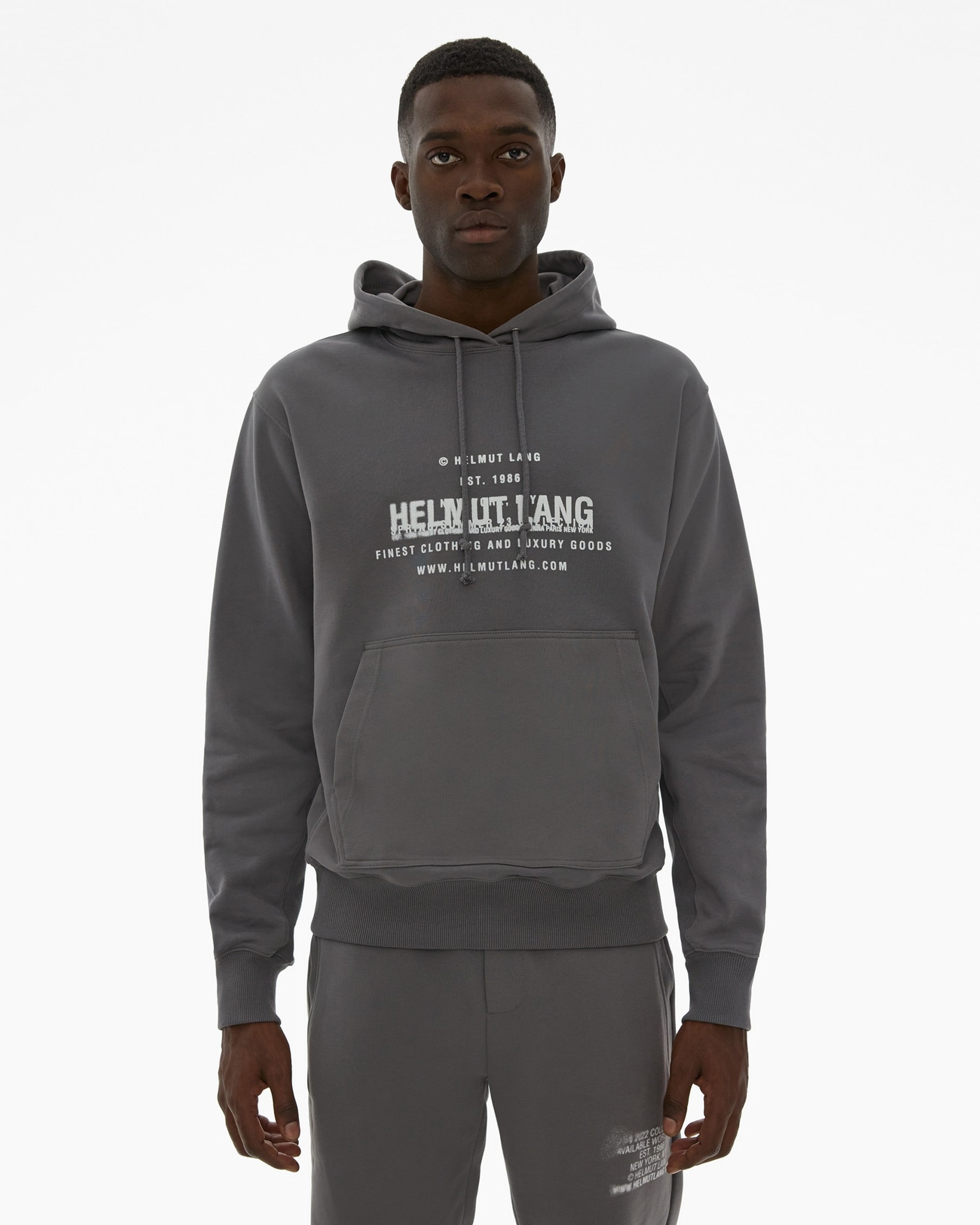 SPRAY LOGO HOODIE - 3