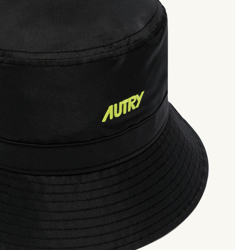 NYLON BUCKET HAT WITH EMBROIDERY LOGO UNISEX 3