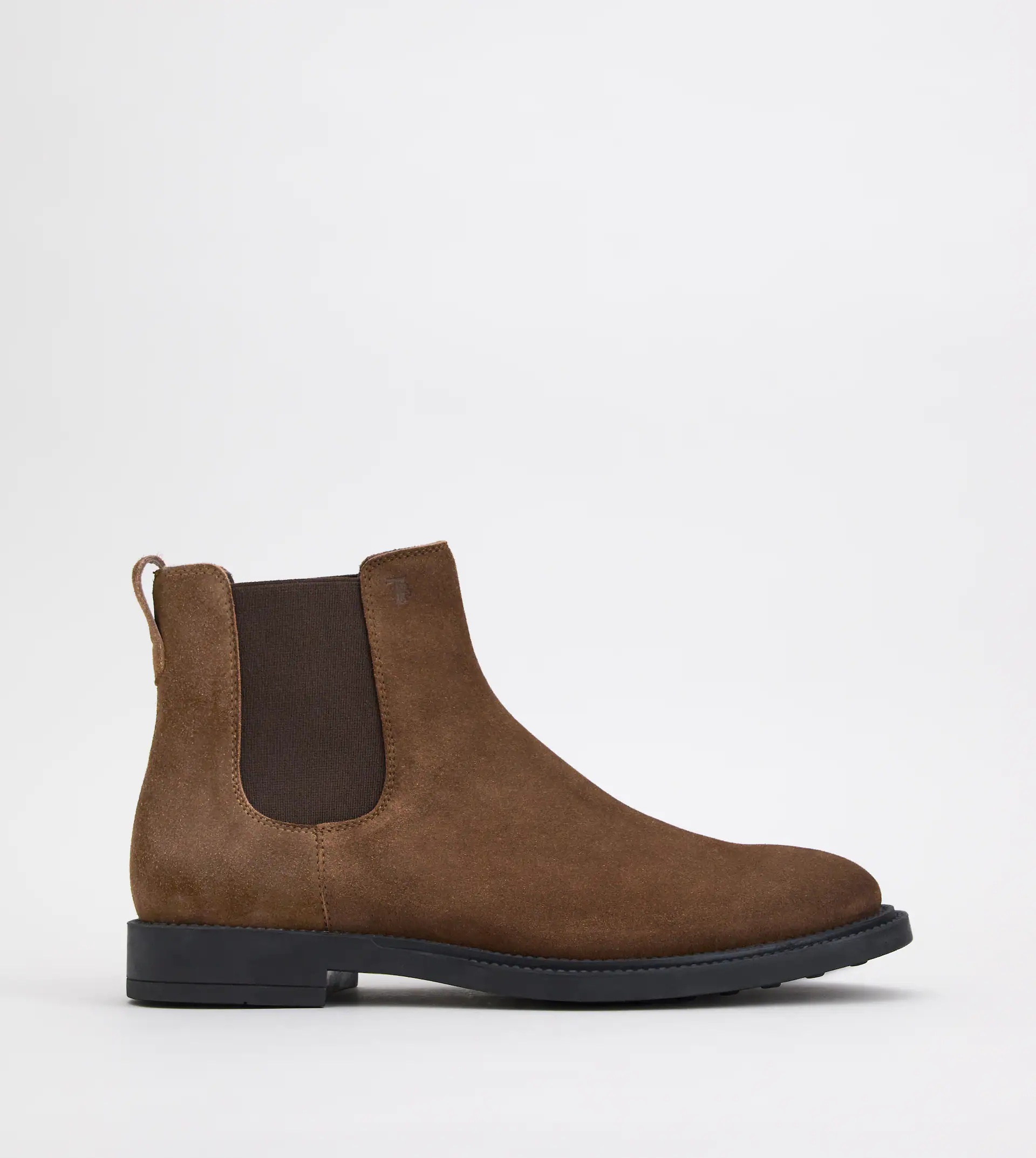 ANKLE BOOTS IN SUEDE - BROWN - 1