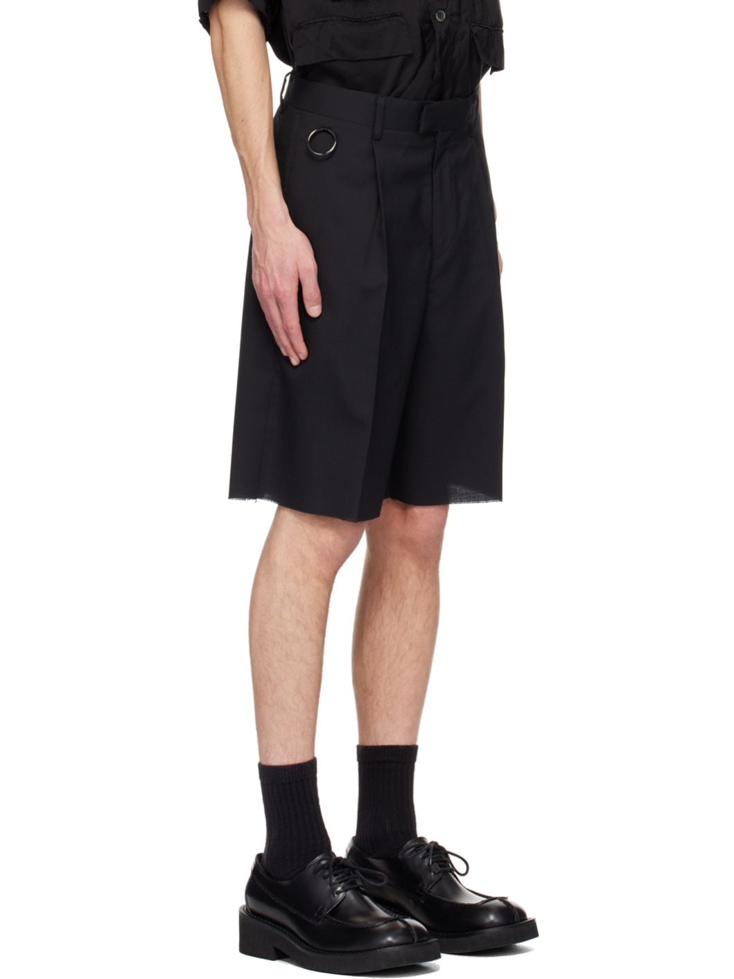Black O-Ring Shorts - 2