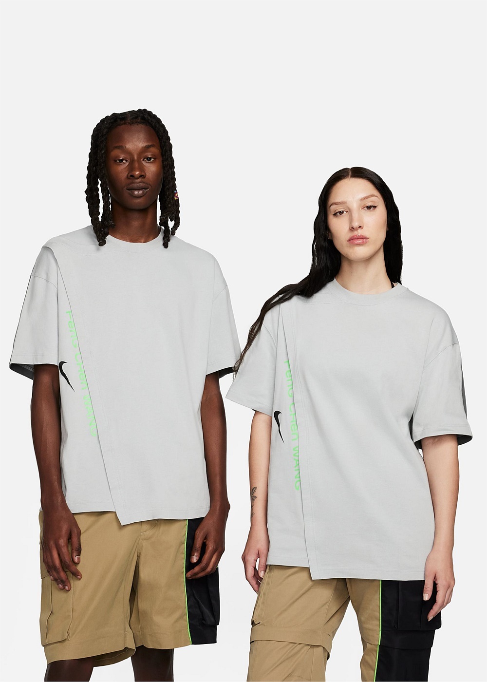 Nike x Feng Chen Wang T-Shirt Light Grey - 3