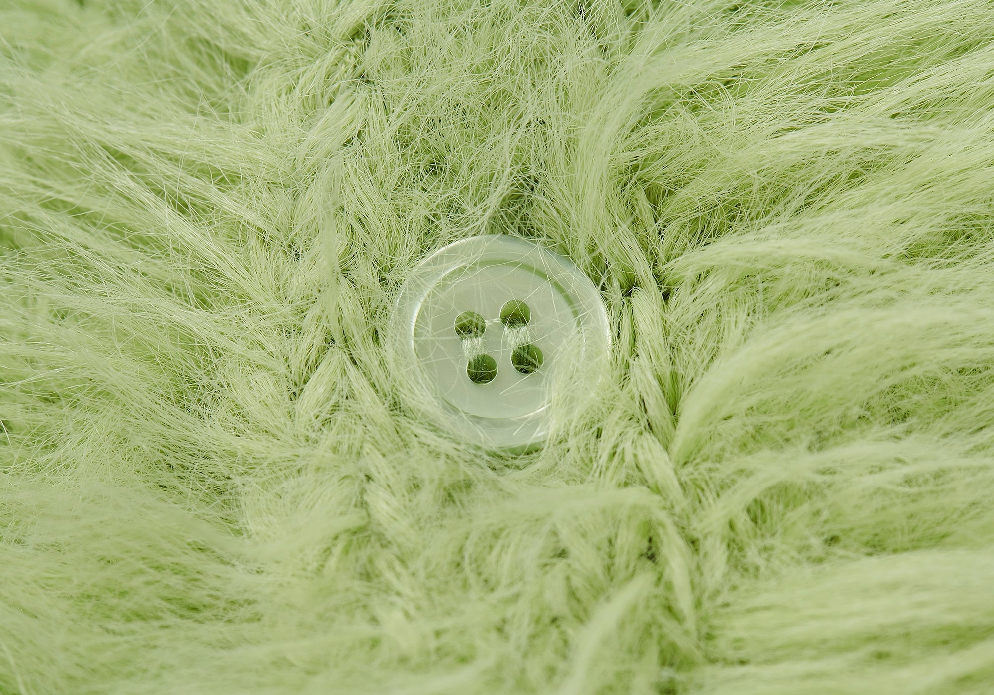 PALACE YETI CARDIGAN NATURAL GREEN | REVERSIBLE