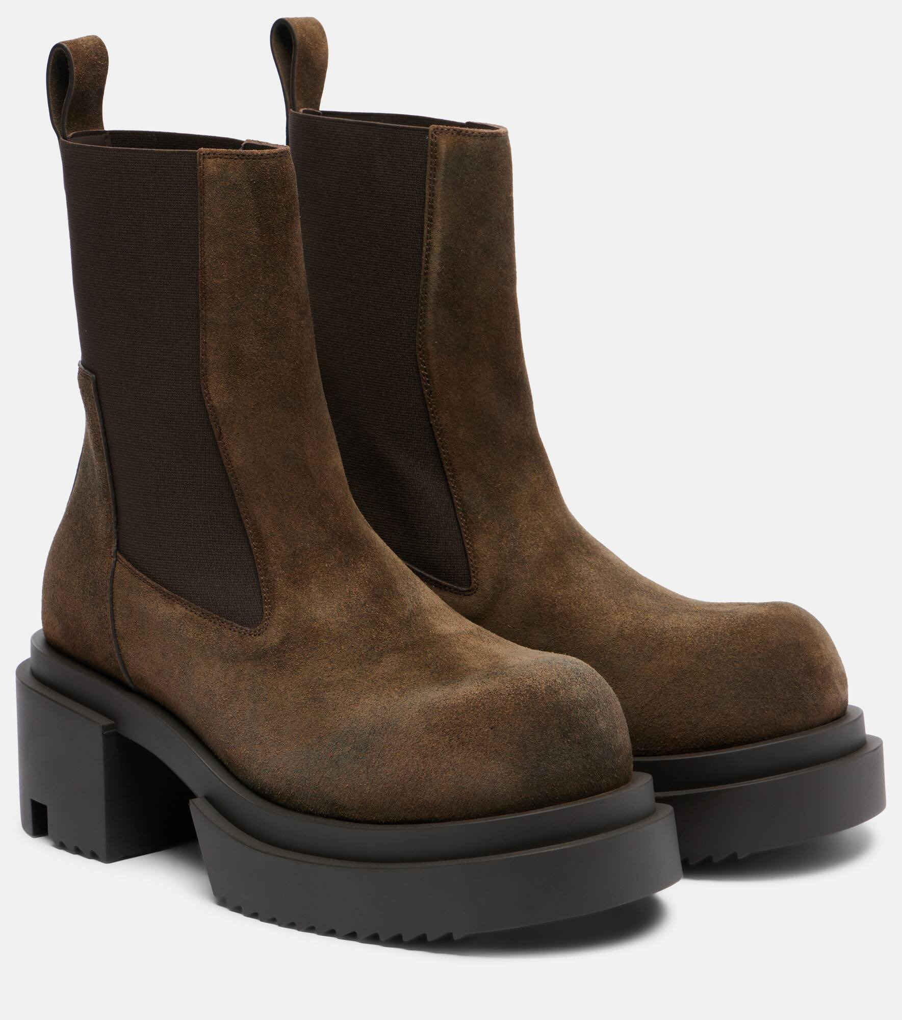 Beatle suede Chelsea boots - 2