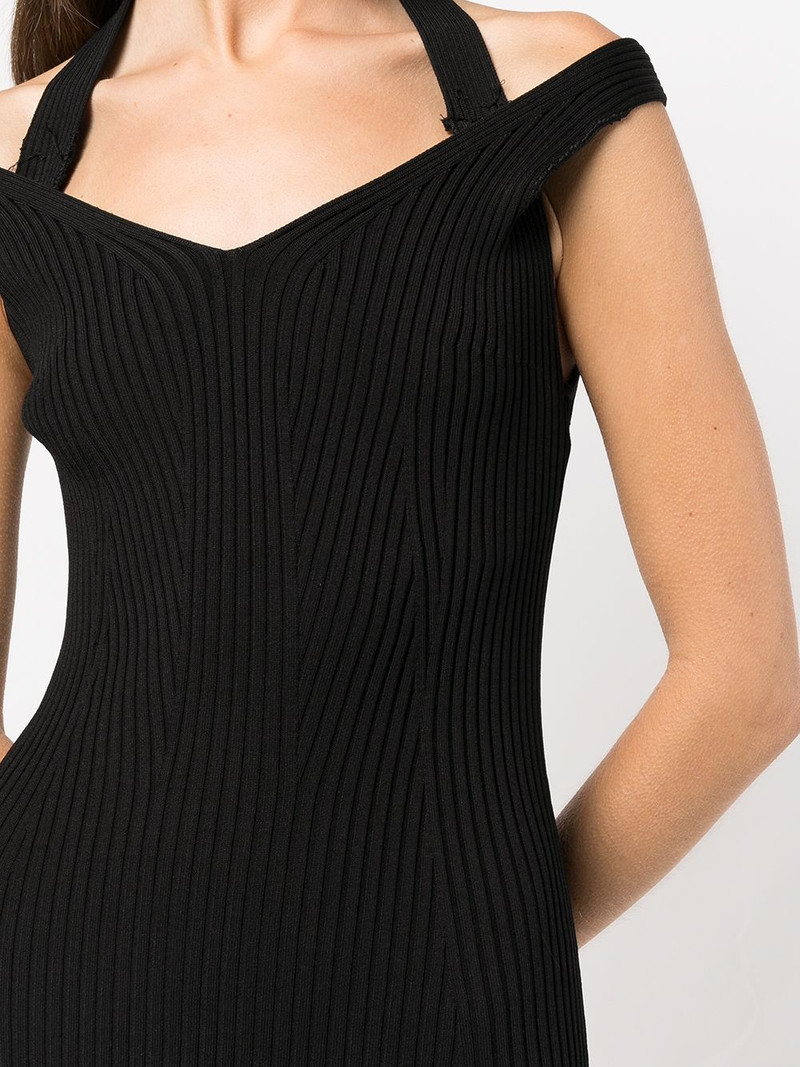 halterneck midi dress 5