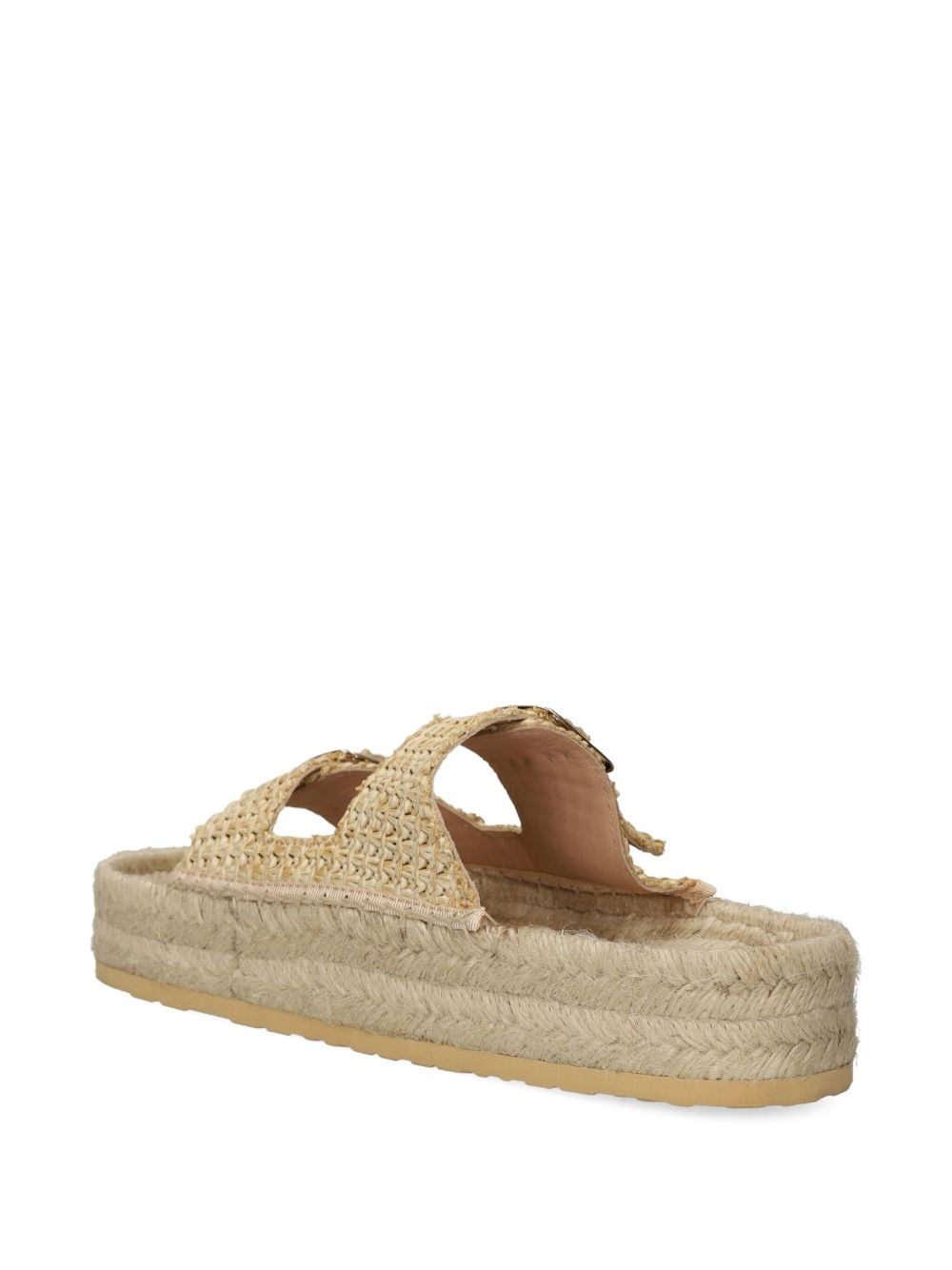 double-buckle espadrilles - 3