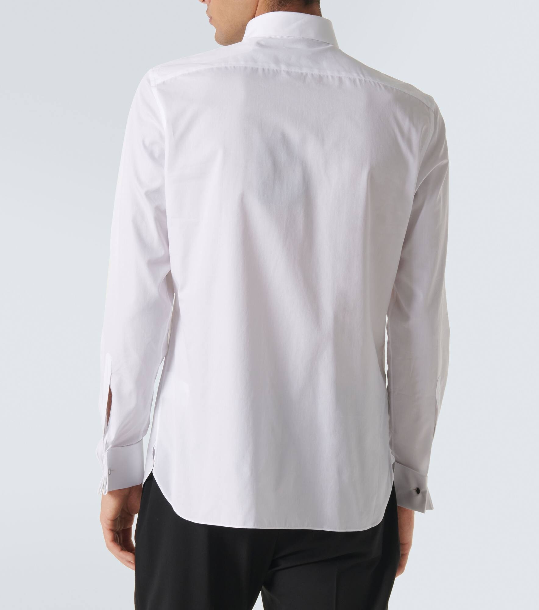 Cotton tuxedo shirt - 4