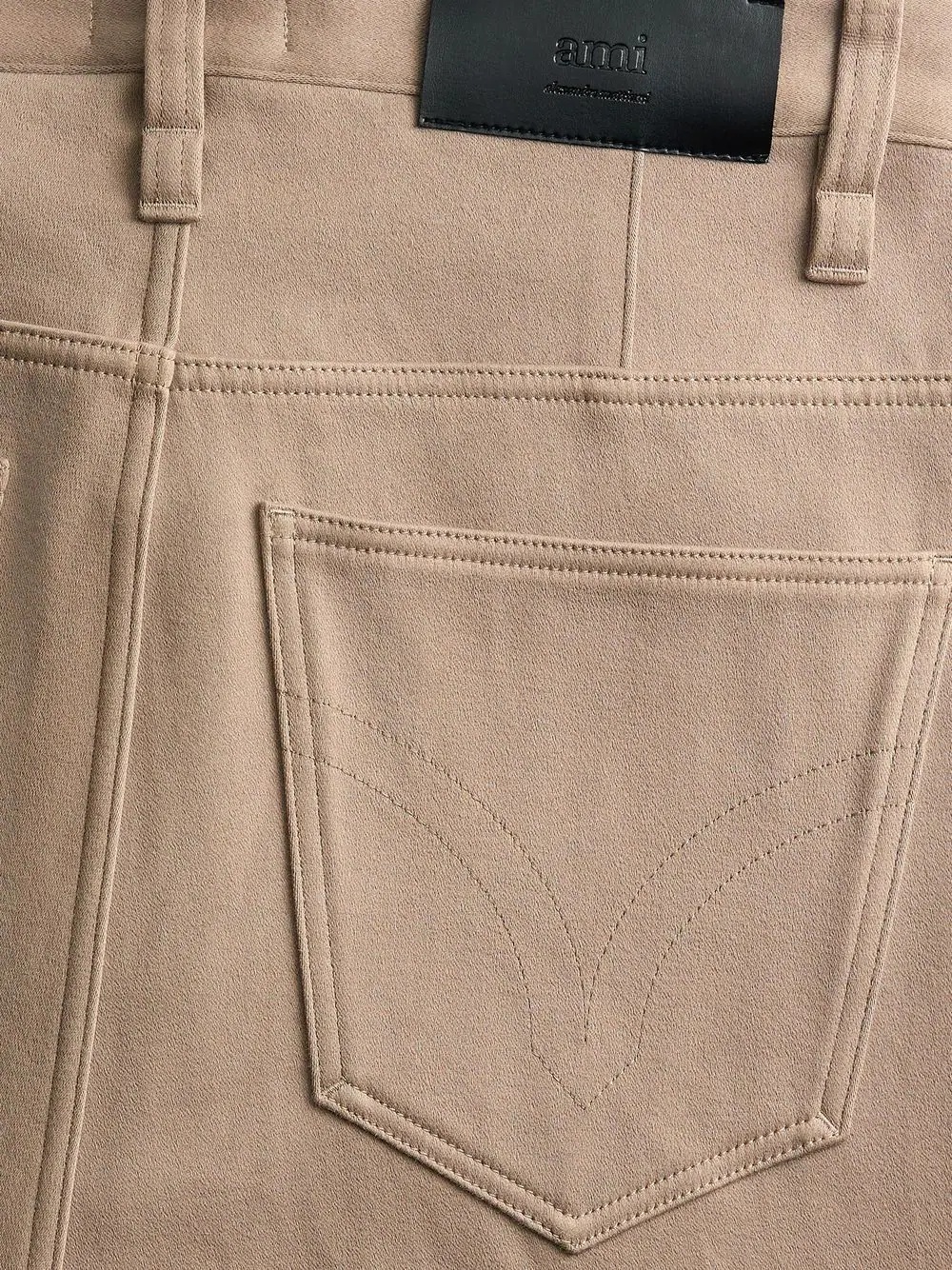 straight-leg cotton trousers - 5