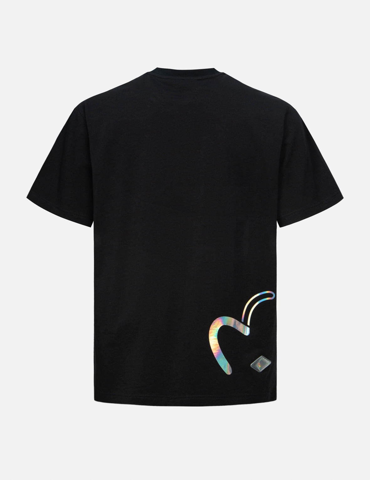 Kamon and Iridescent Seagull Print Regular Fit T-Shirt - 2