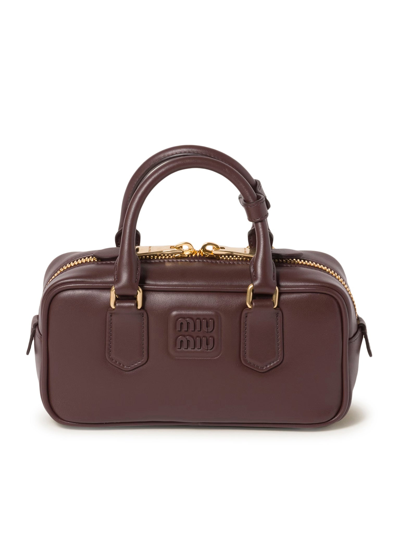 ARCADIE SMOOTH LEATHER BAG - 1