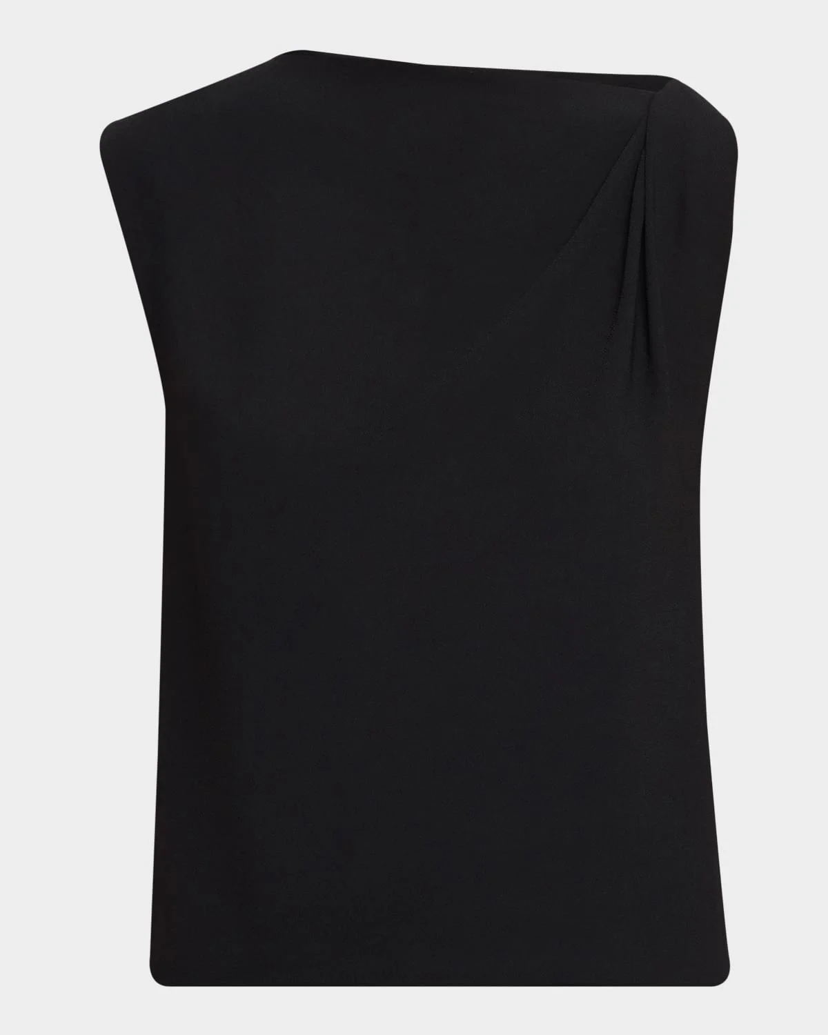 Draped Shoulder Top - 1