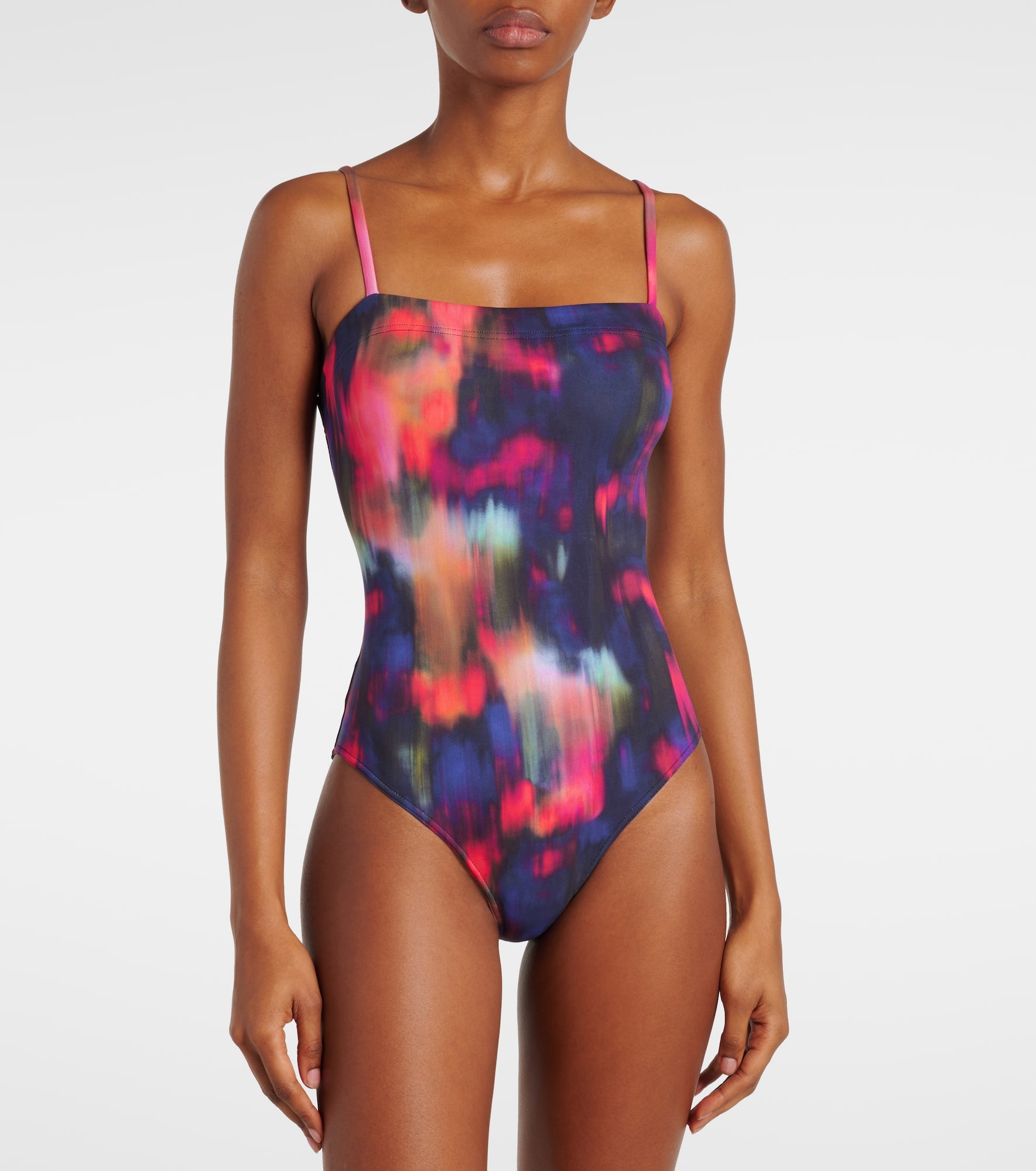 Comete printed sequined swimsuit - 2
