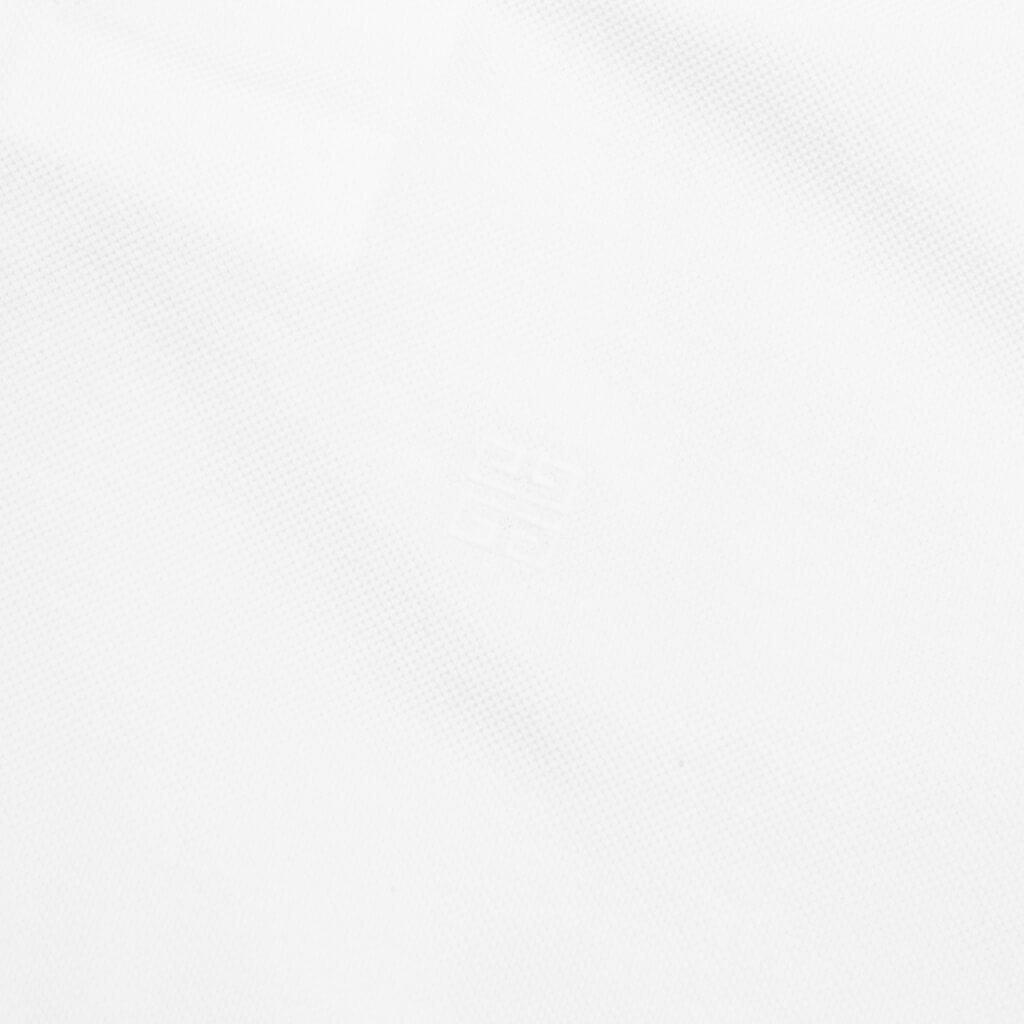 POLO IN COTTON WITH 4G DETAIL - WHITE - 4