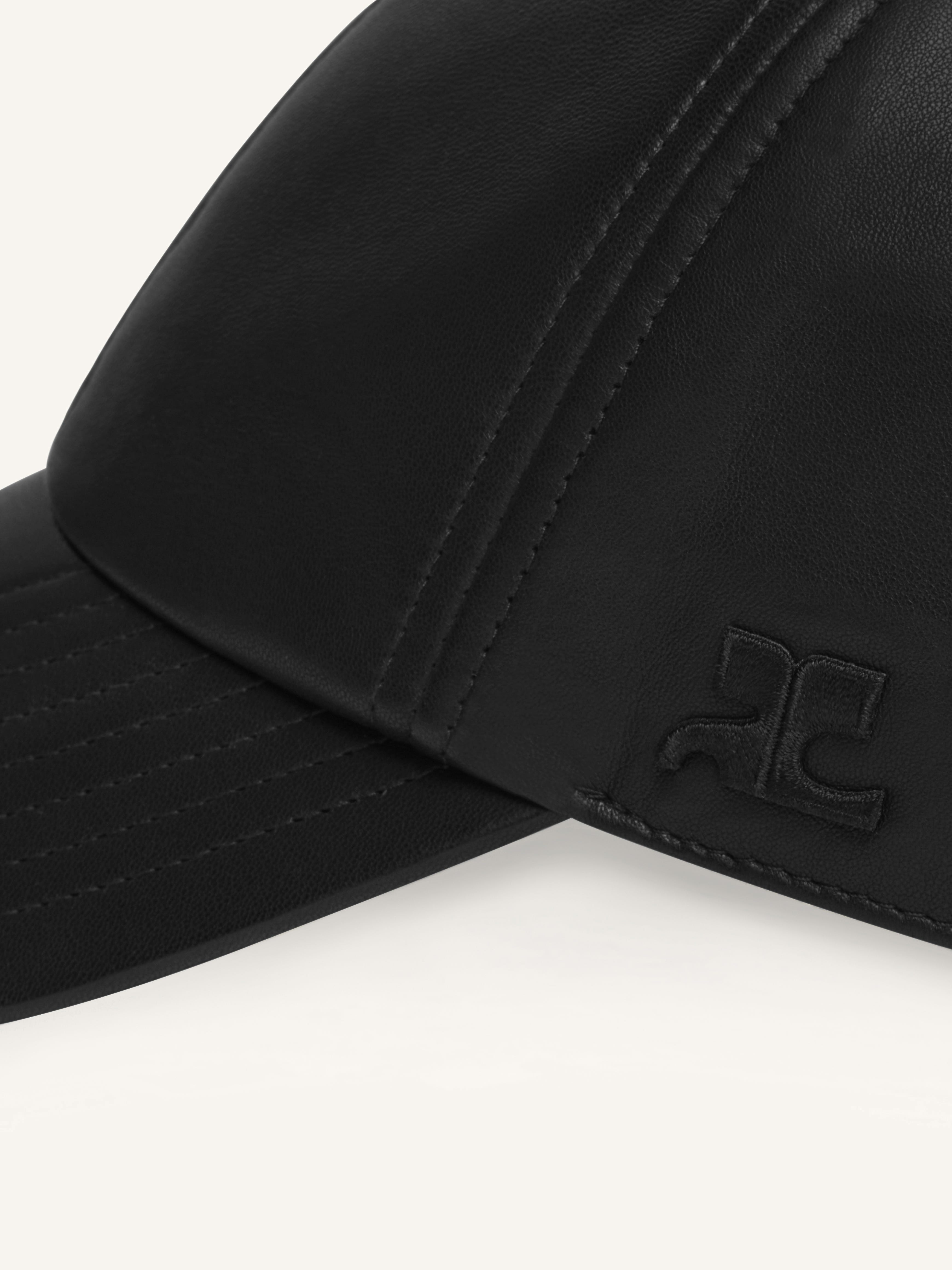 SIGNATURE AC LEATHER CAP - 5