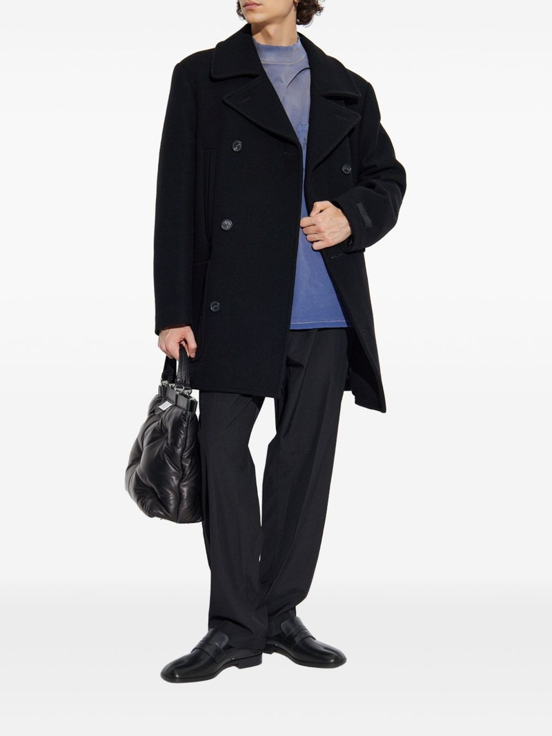 MM6 Maison Margiela double-breasted coat outlook