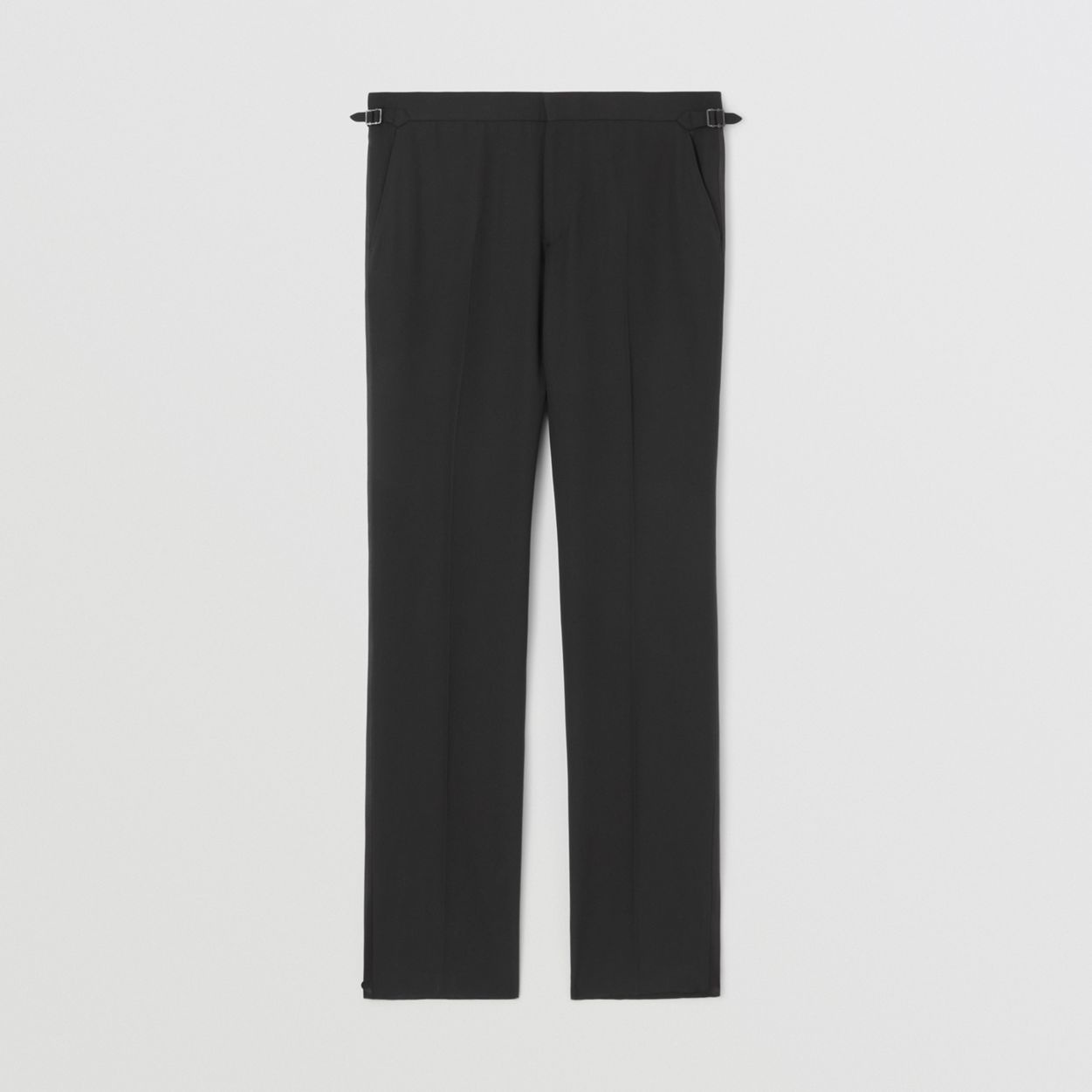 Grain de Poudre Wool Tuxedo Trousers - 1