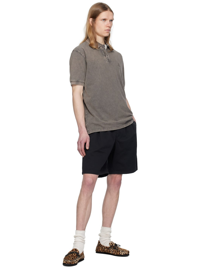 Isabel Marant Black Kostino Shorts outlook