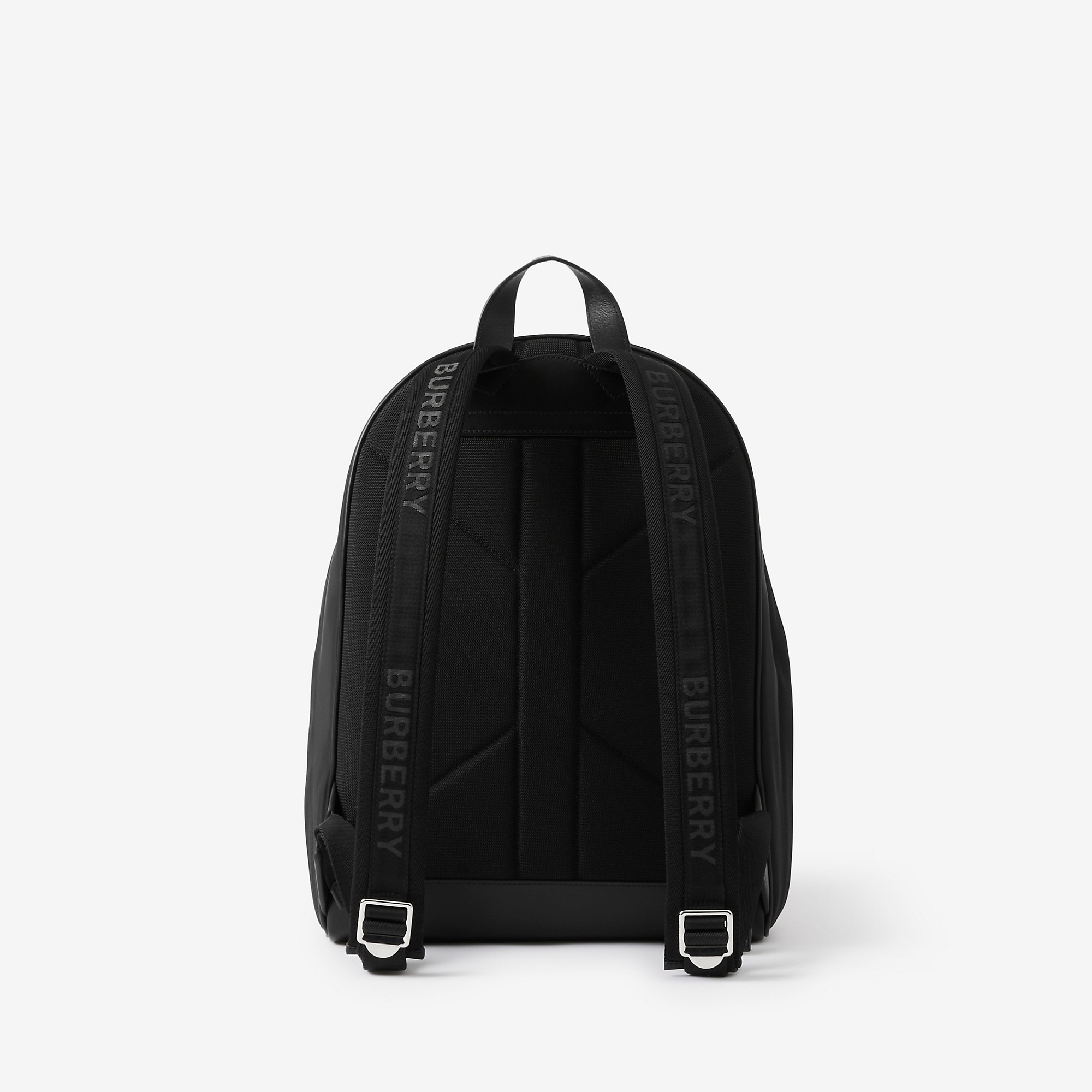 Logo Print Nylon Backpack - 3