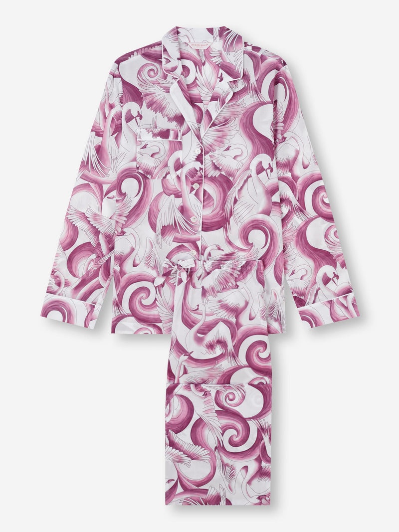 Women's Pyjamas Ledbury 75 Cotton Batiste White - 3