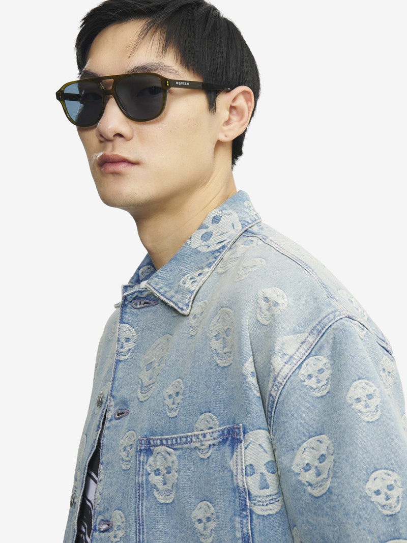 Alexander McQueen Signature Essentials Sunglasses outlook