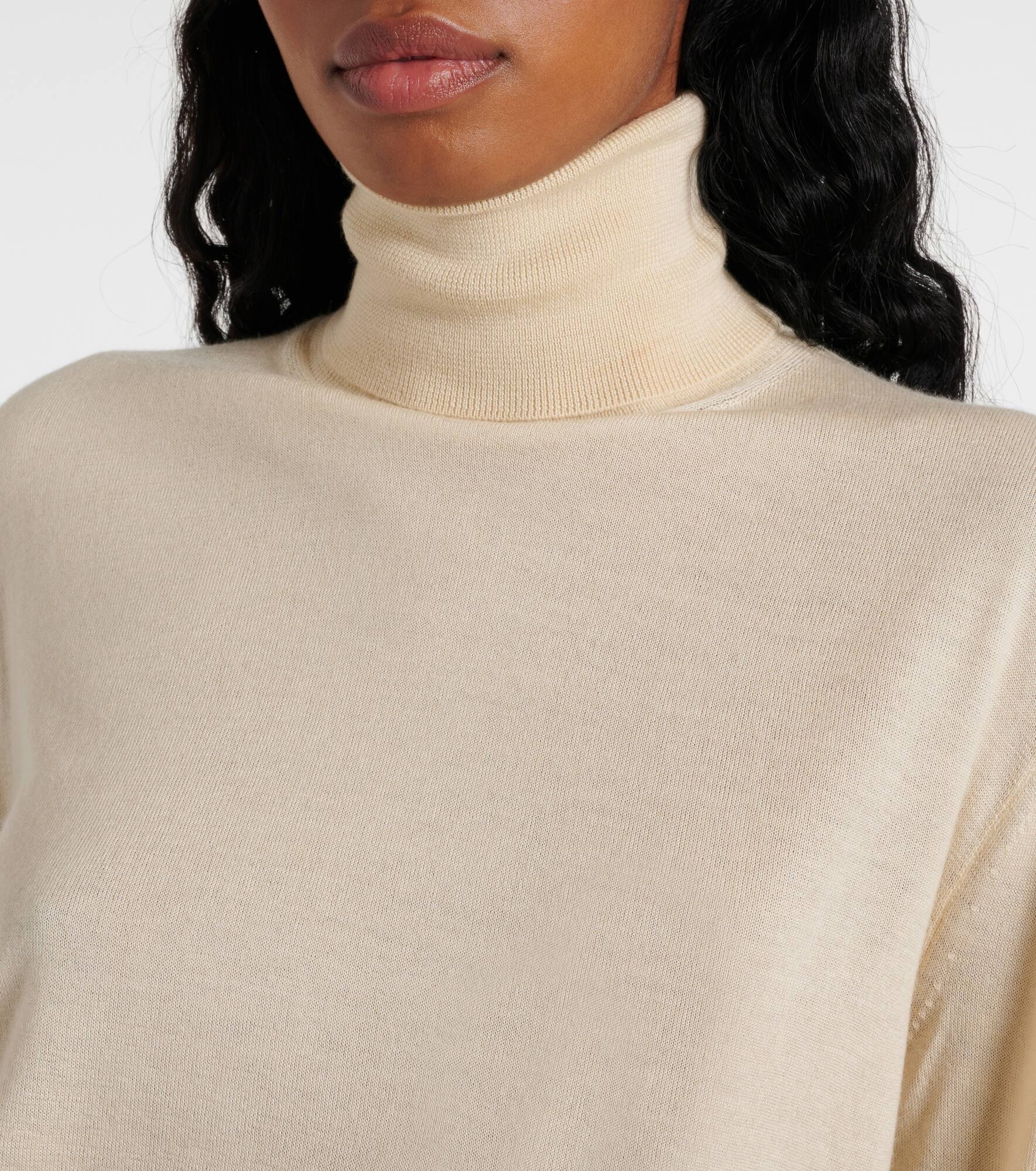 Cashmere and silk sweater - 4