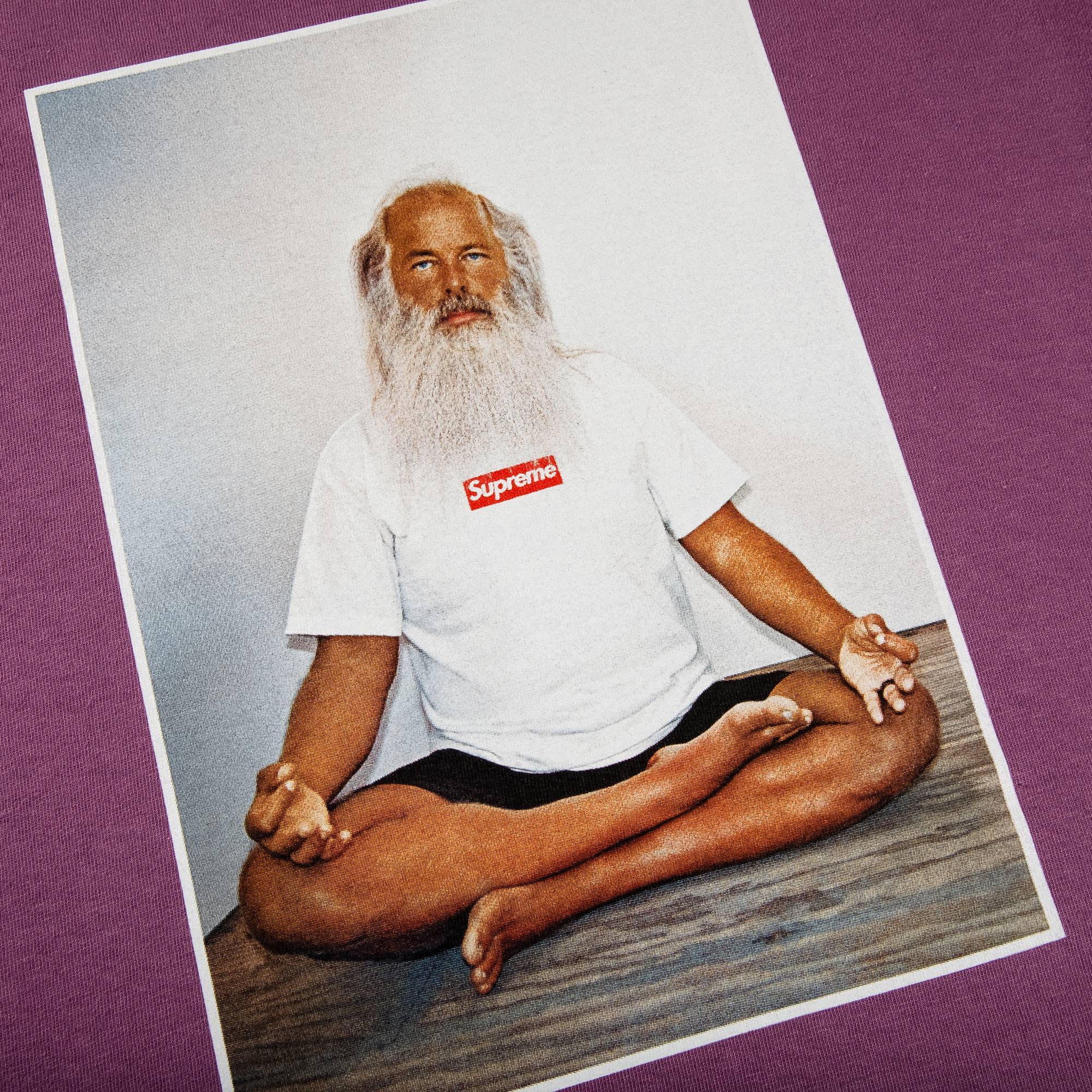 Supreme Rick Rubin Tee 'Plum' - 2