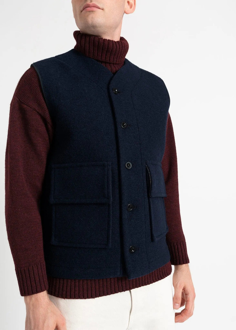 Men's Roger Gilet Navy 4