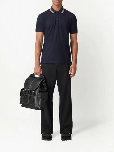 Burberry embroidered TB polo shirt outlook