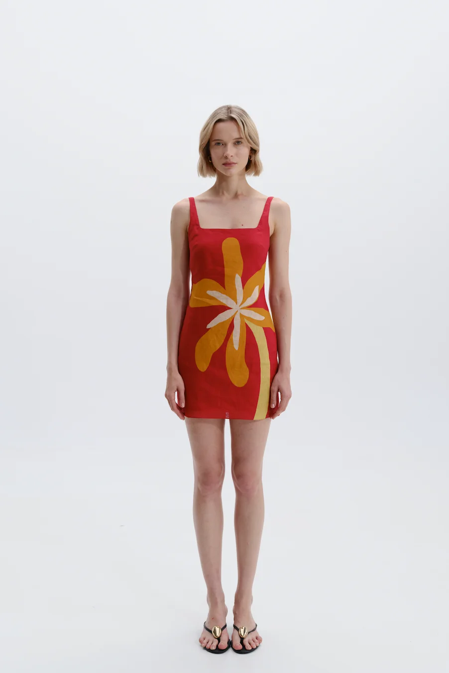 Siela Dress Cattleyacarmin - 1